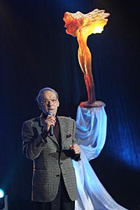 Председатель жюри театральной премии “Золотой Лист 2006” Народный артист России Алексей Баталов